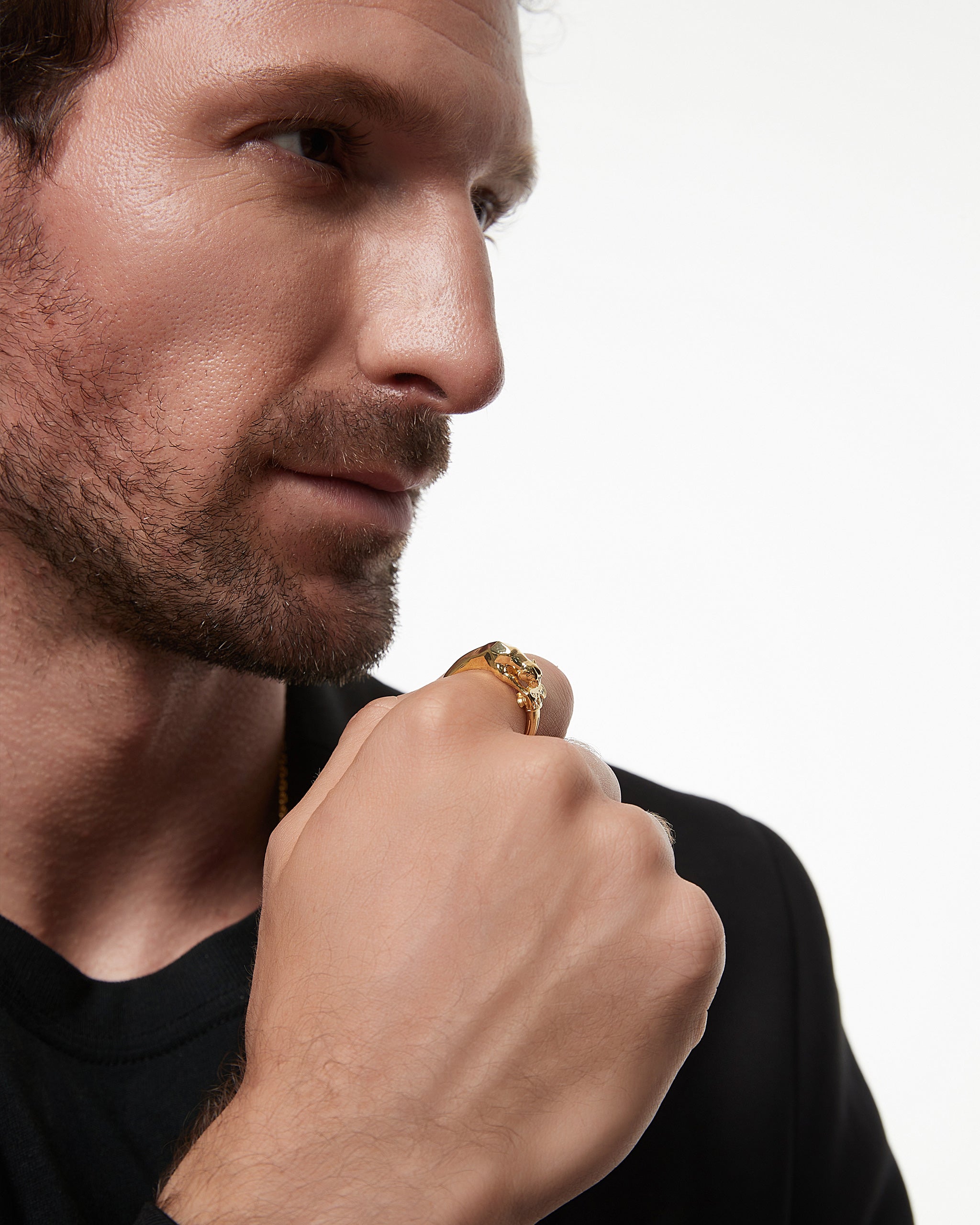 Dusk Guardian Ring In Gold Vermeil With Ruby