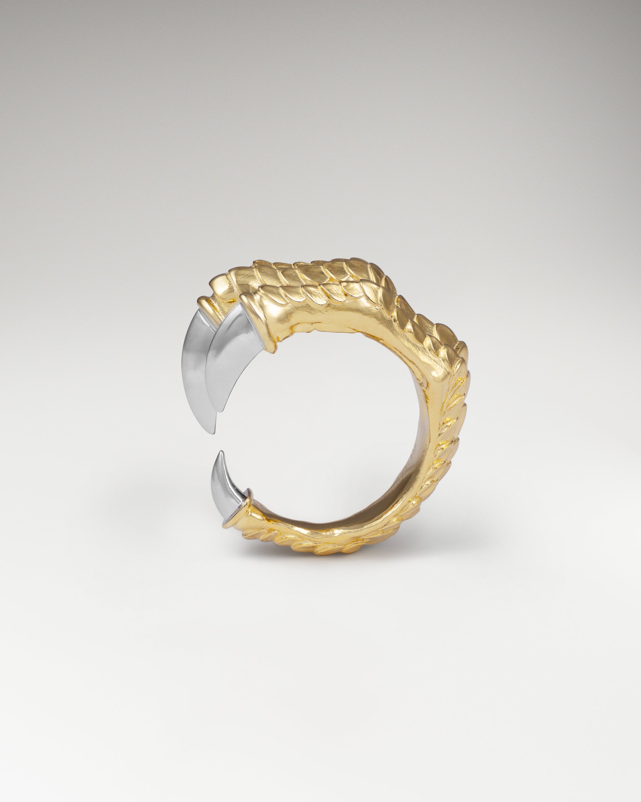 Eagle Talons Ring In Sterling Silver