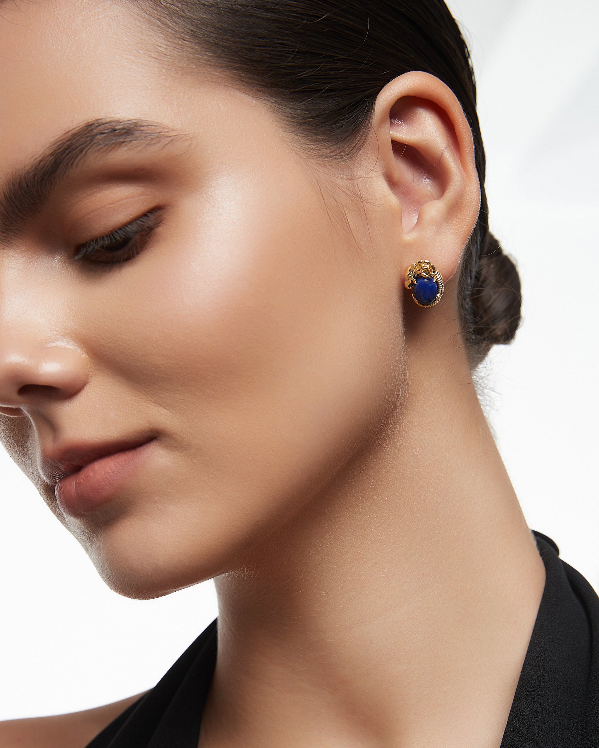 Collar con colgante escultural del águila de las pampas en plata de ley