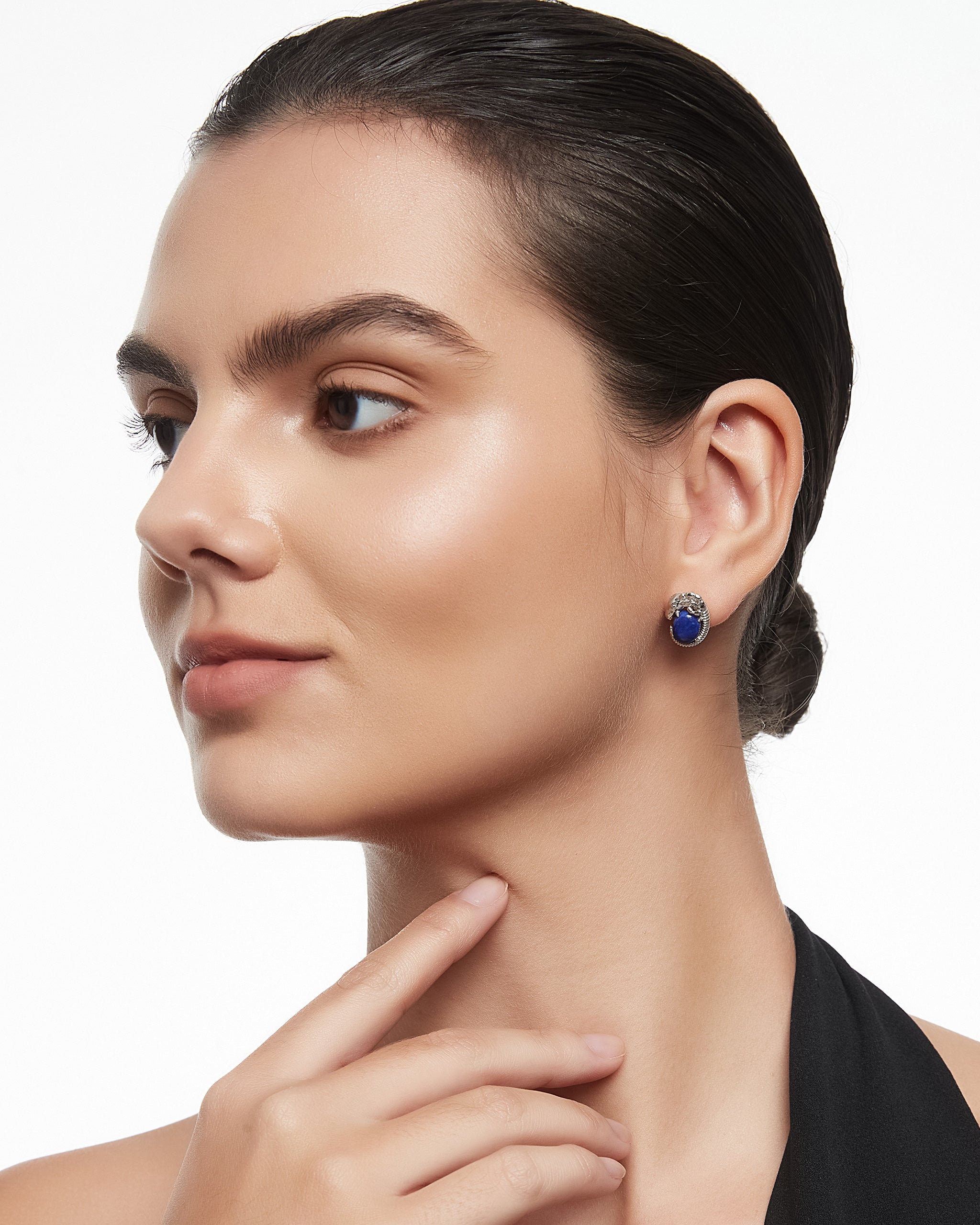 パンパス イーグル彫刻ペンダント ネックレス (スターリングシルバー)