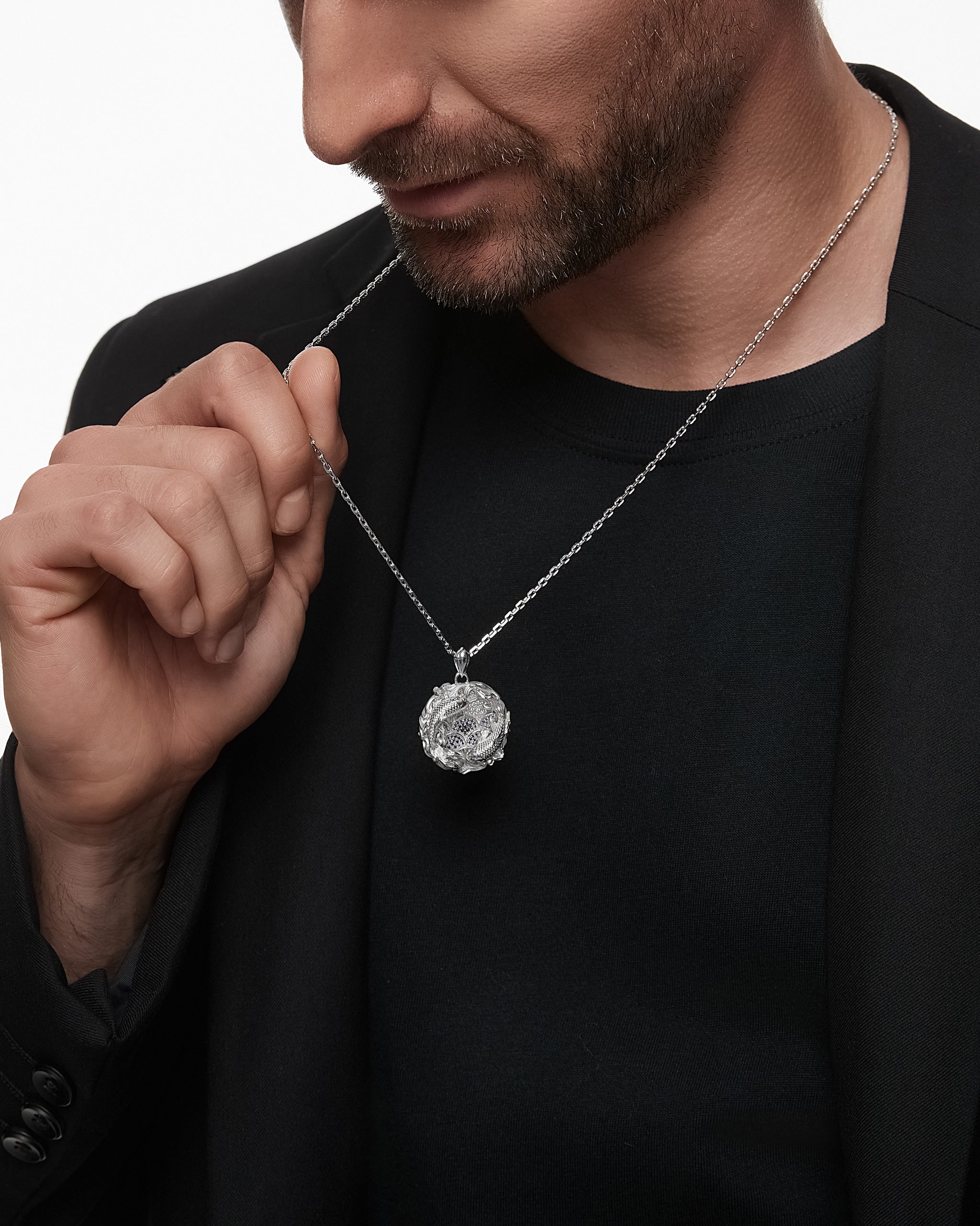 Serene Waves In Gold Vermeil With Blue Sapphire