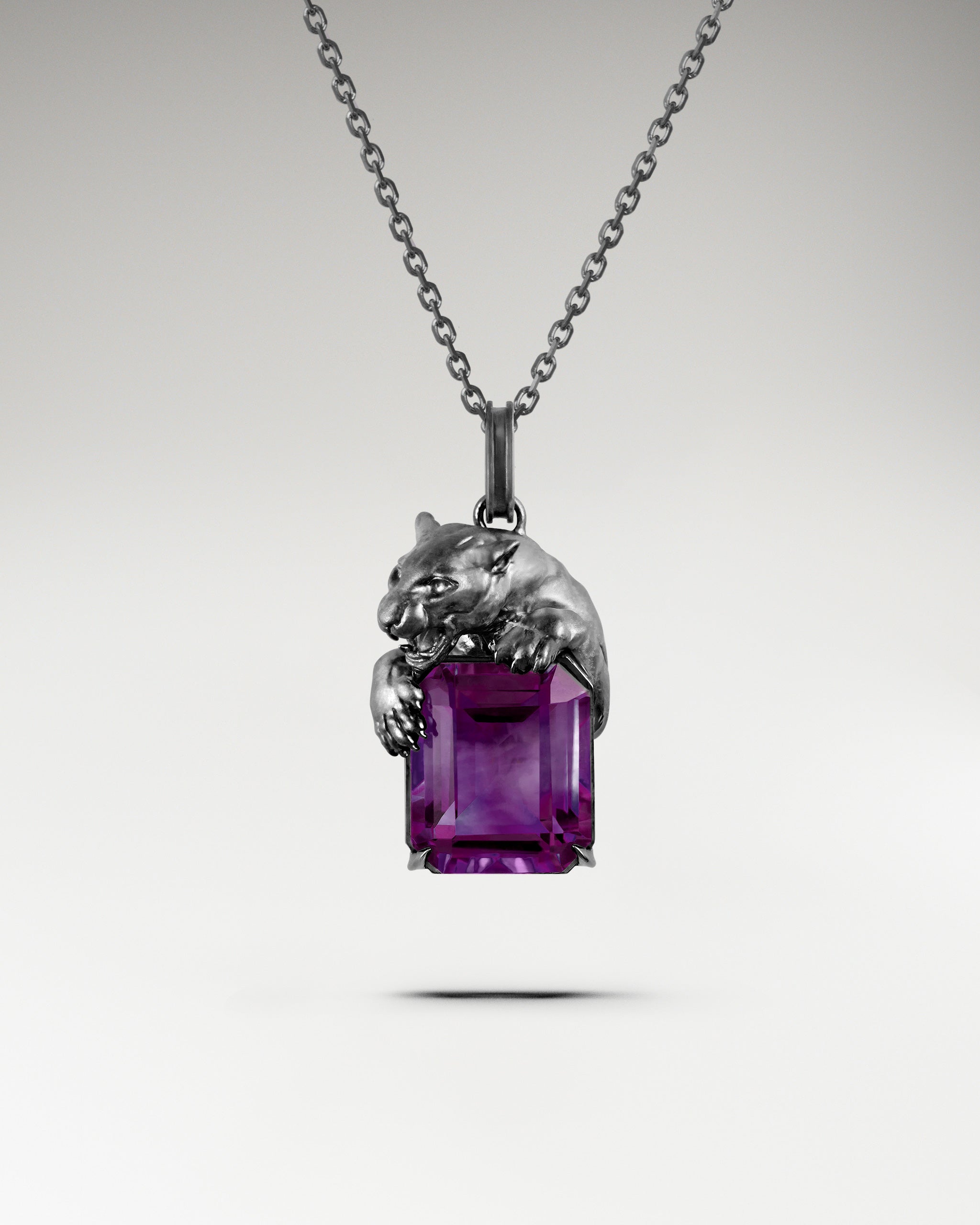 Savanna Sculptural Pendant Necklace In Sterling Silver