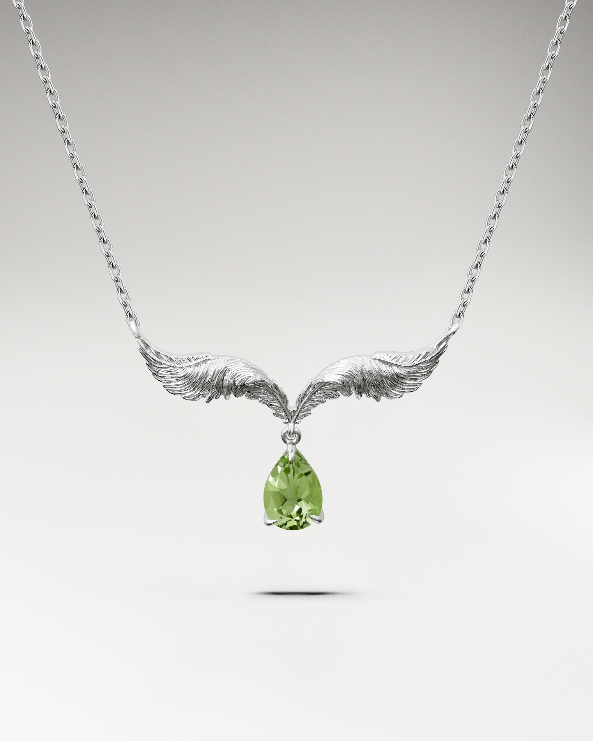 Collana pendente Celestia in argento sterling con topazio