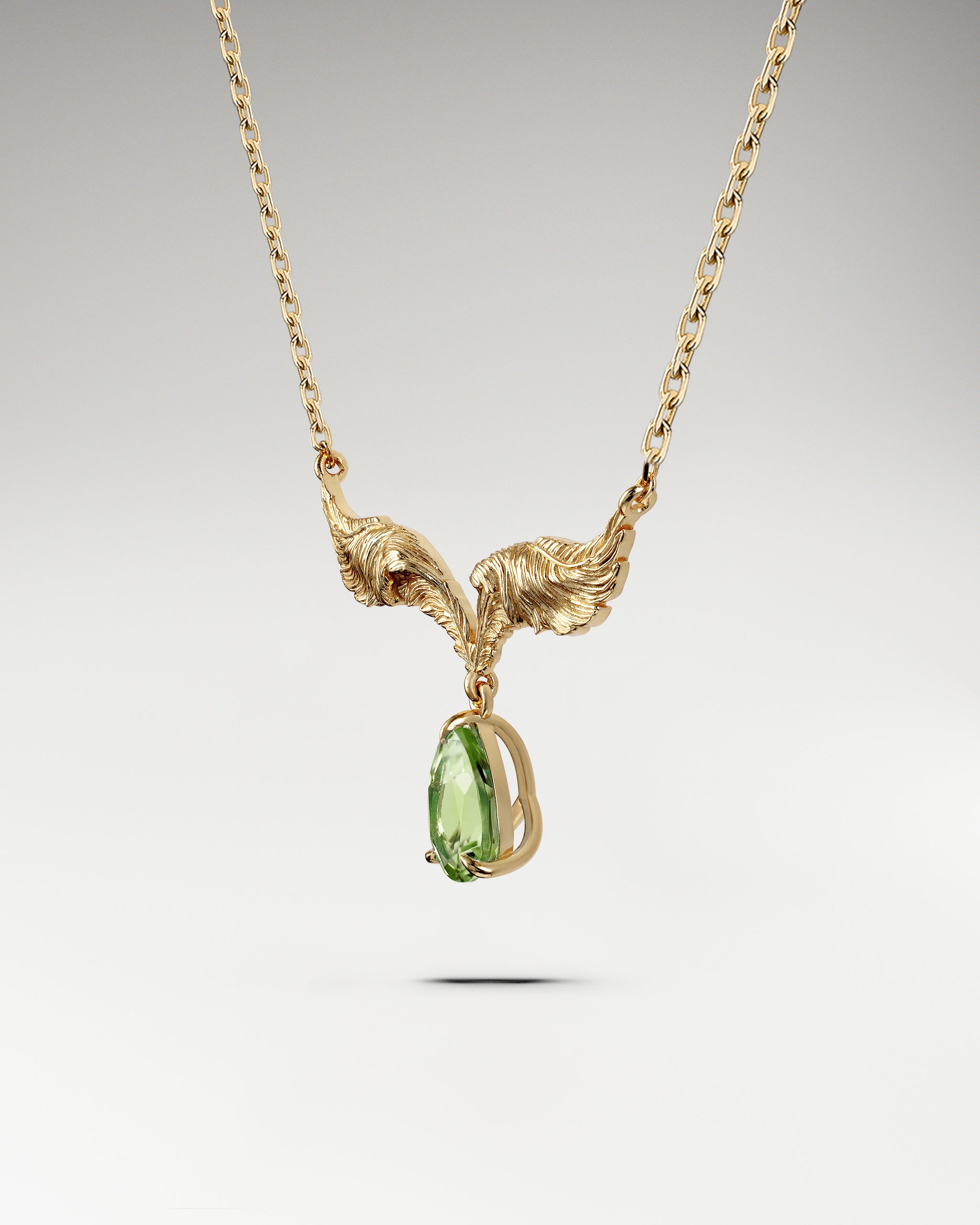 Collana pendente Celestia in argento sterling con topazio