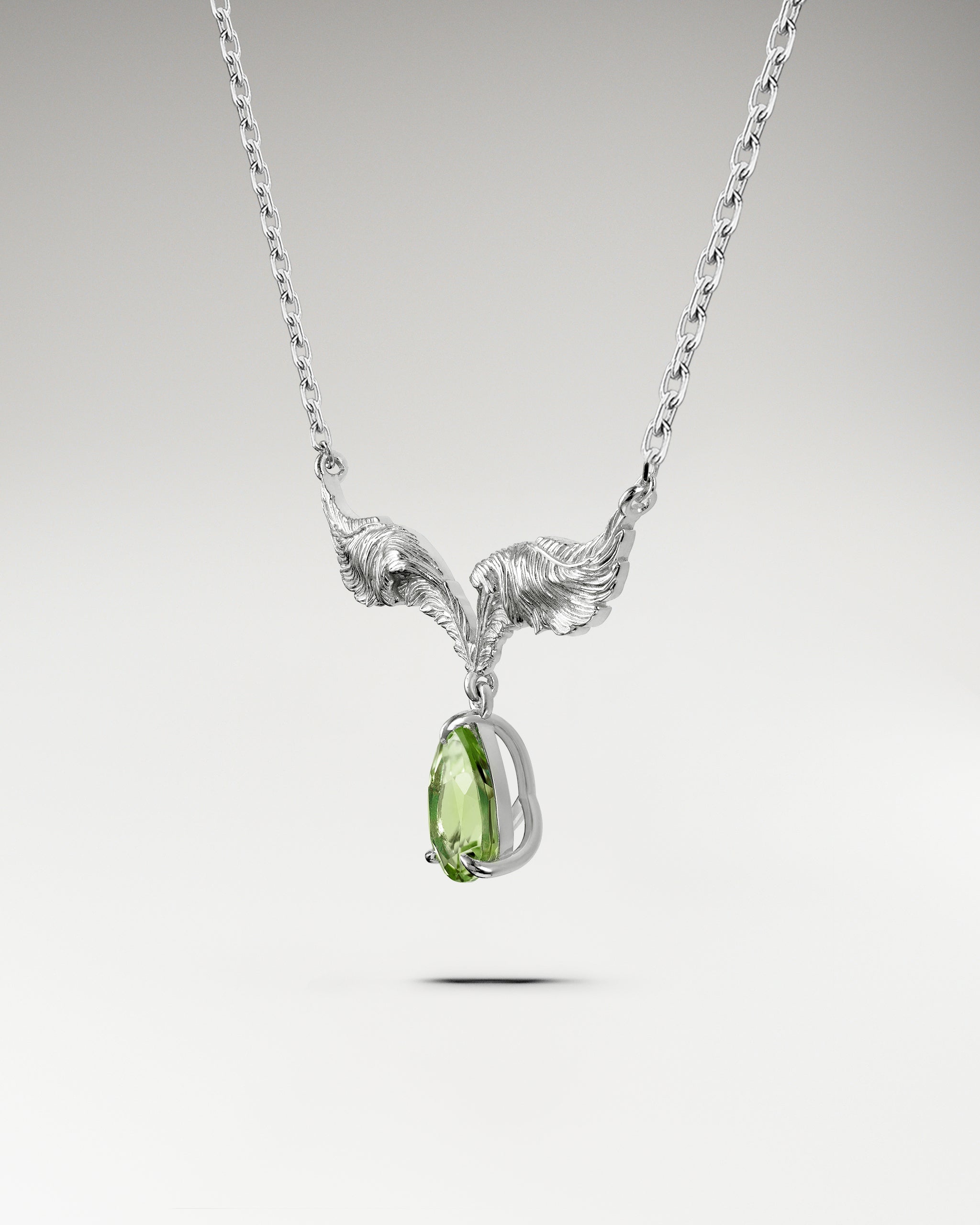 Collana pendente Celestia in argento sterling con topazio