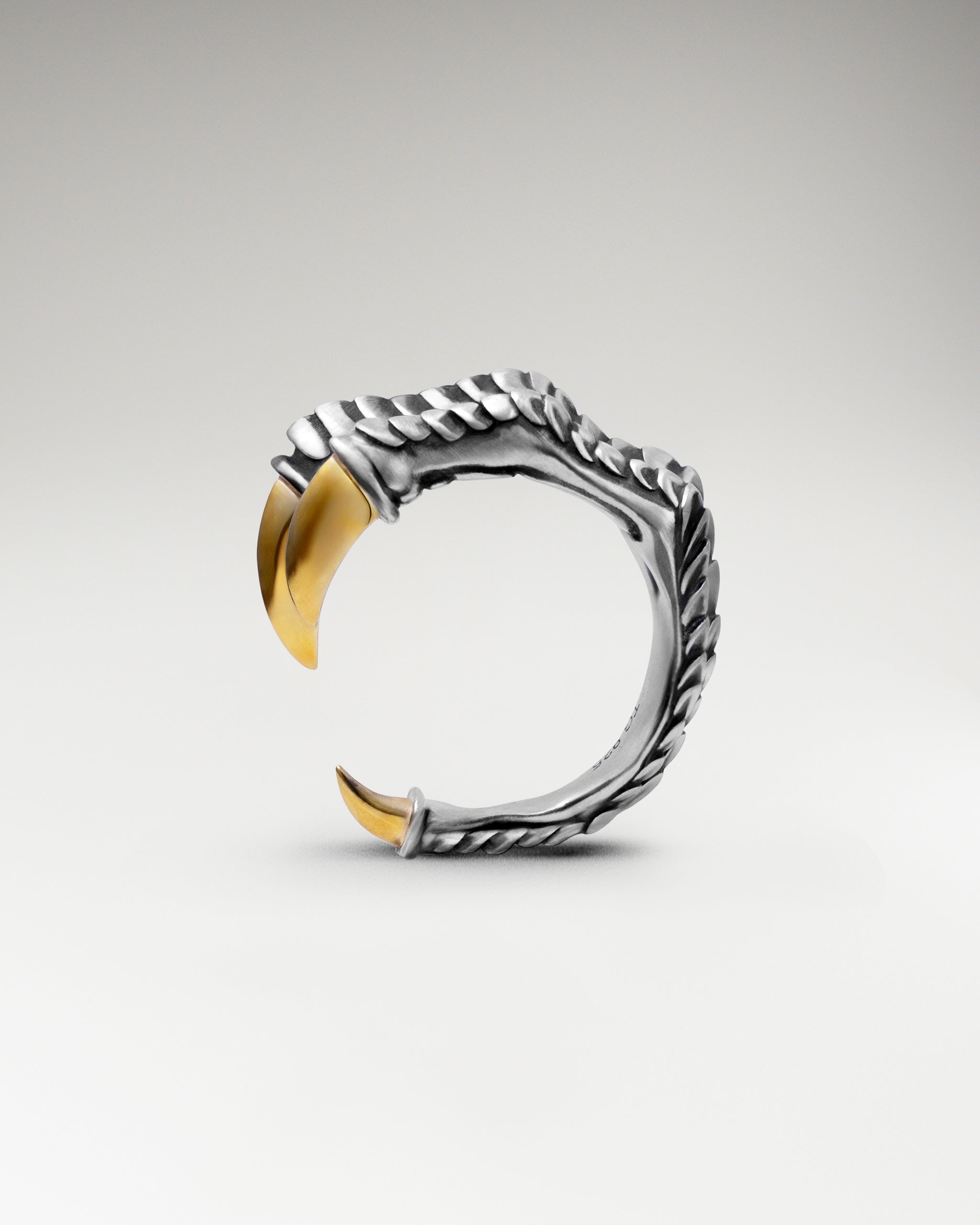 Eagle Talons Ring In Sterling Silver
