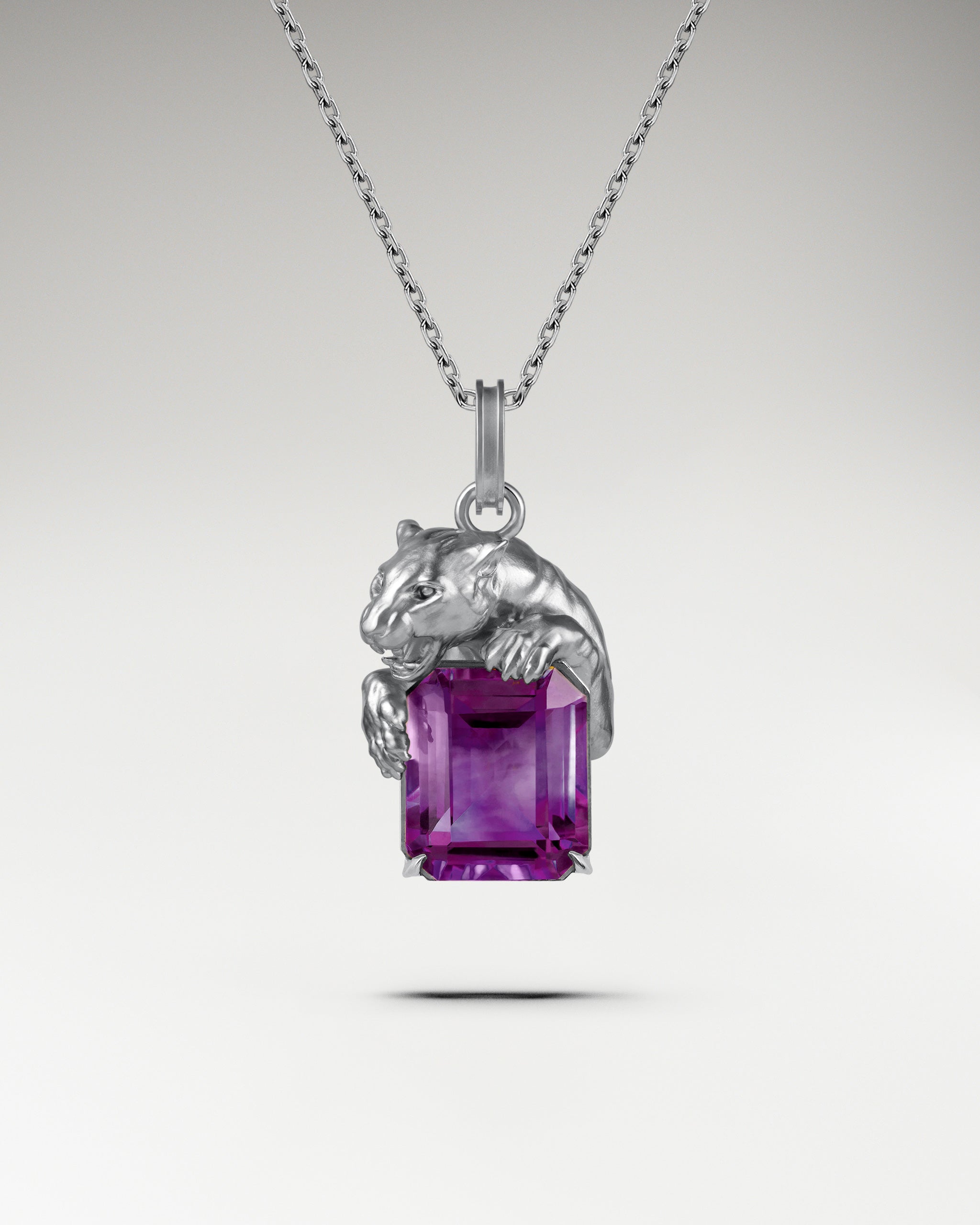 Savanna Sculptural Pendant Necklace In Sterling Silver