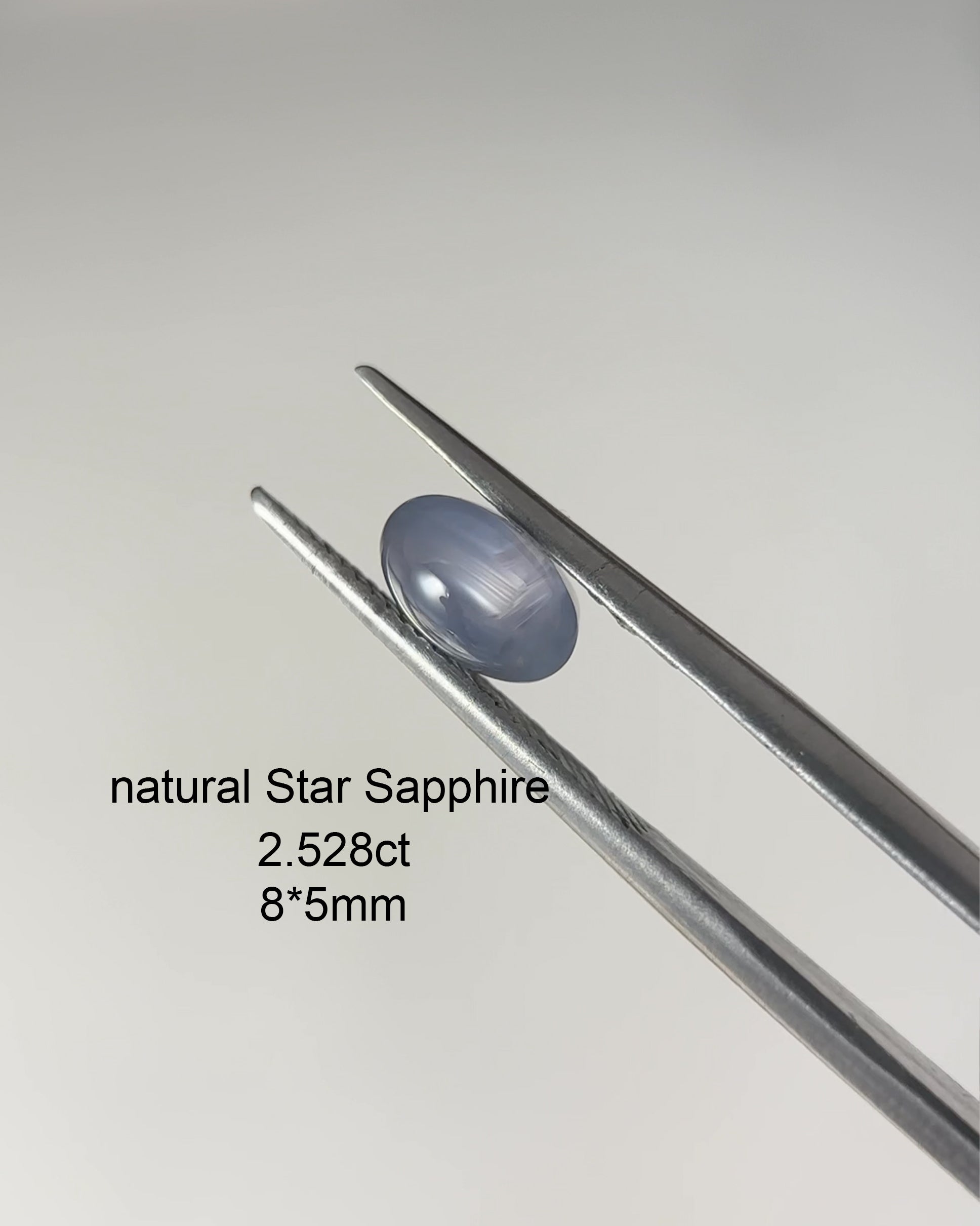Oval Cabochon Natural Star Blue Sapphire - 2.528ct