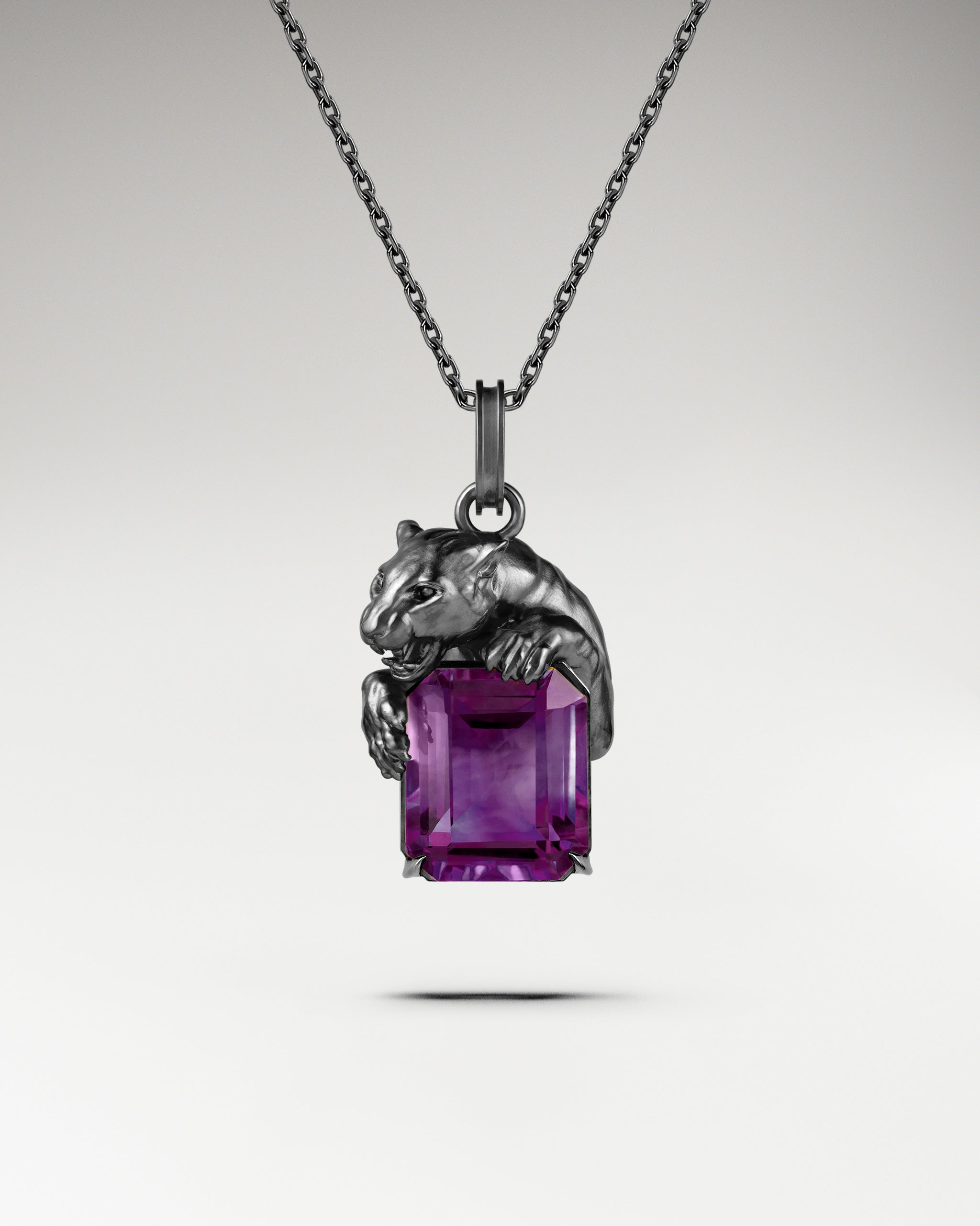 Savanna Sculptural Pendant Necklace In Sterling Silver