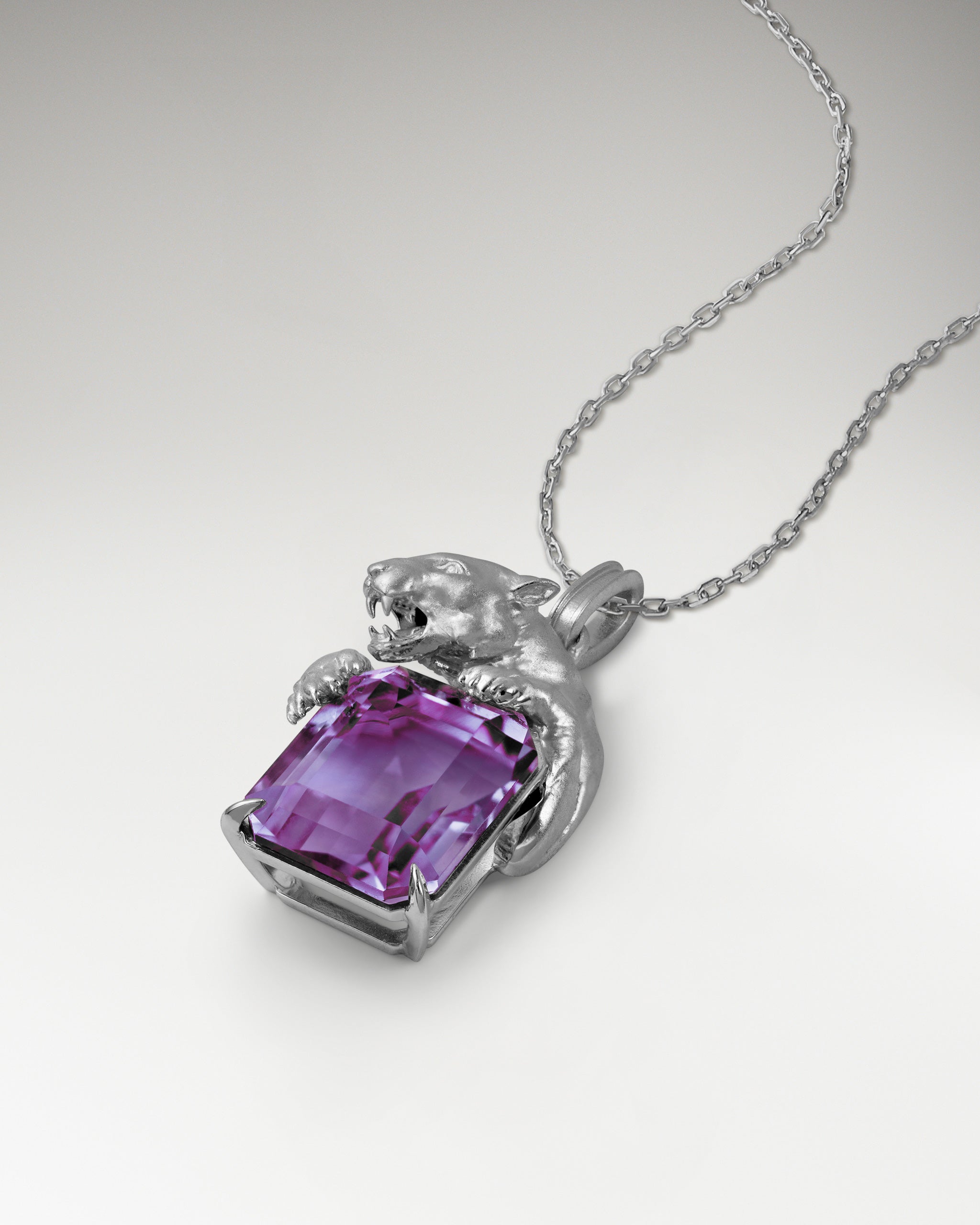 Savanna Sculptural Pendant Necklace In Sterling Silver