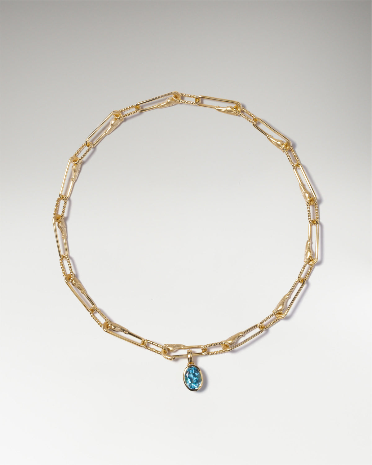 Equestrian Edge Bracelet In Sterling Silver With Topaz