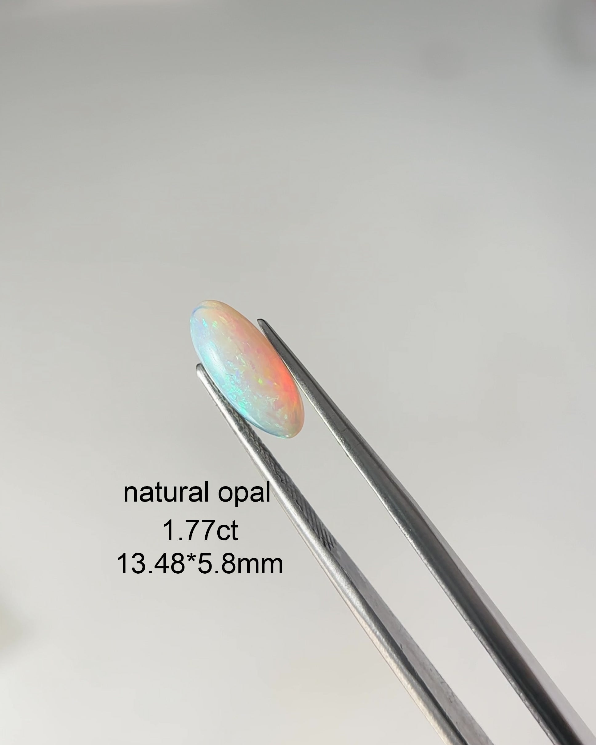 Oval Cabochon Natural Opal -  1.77ct / 2.491ct / 2.713ct
