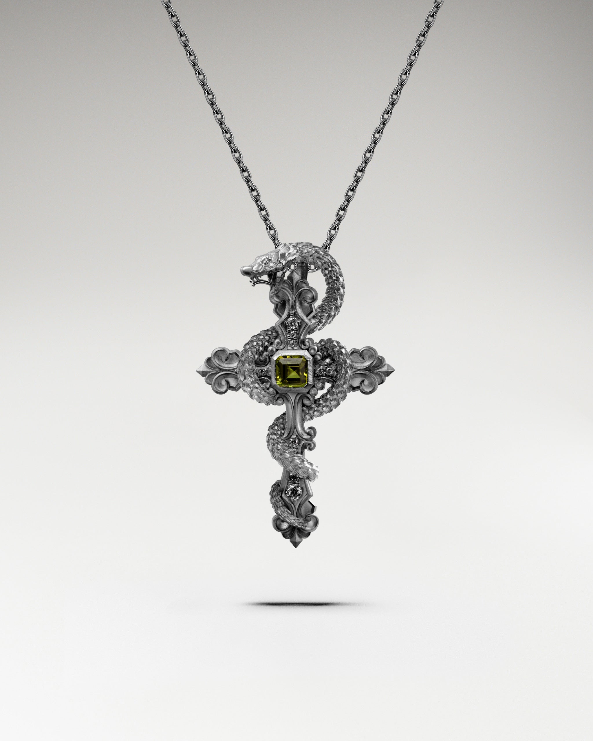 قلادة محظورة من الفضة الإسترلينية مع حجر العقيق