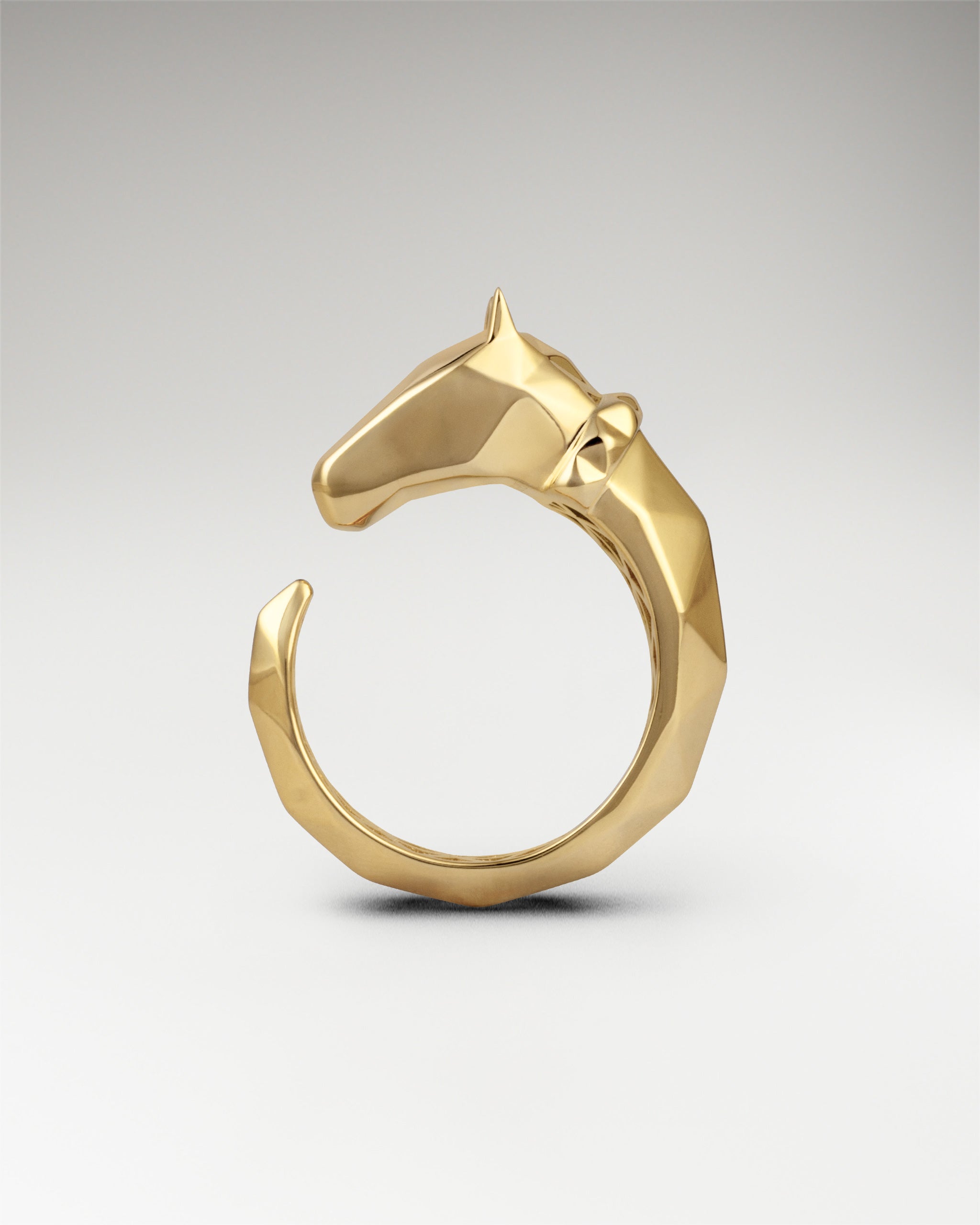 Bague Vector Steed en argent sterling