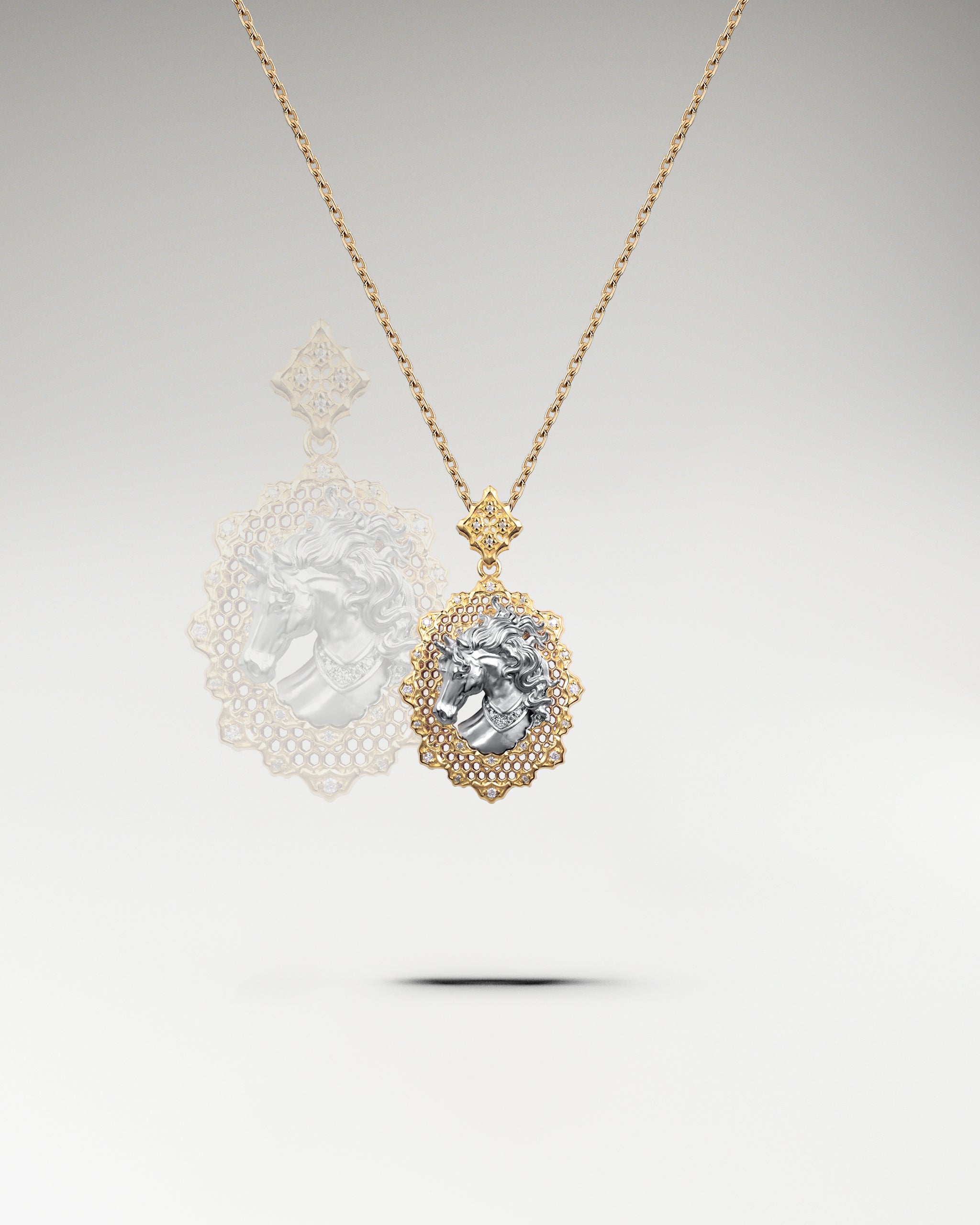 Mini Pendente Zephyr in Argento Sterling