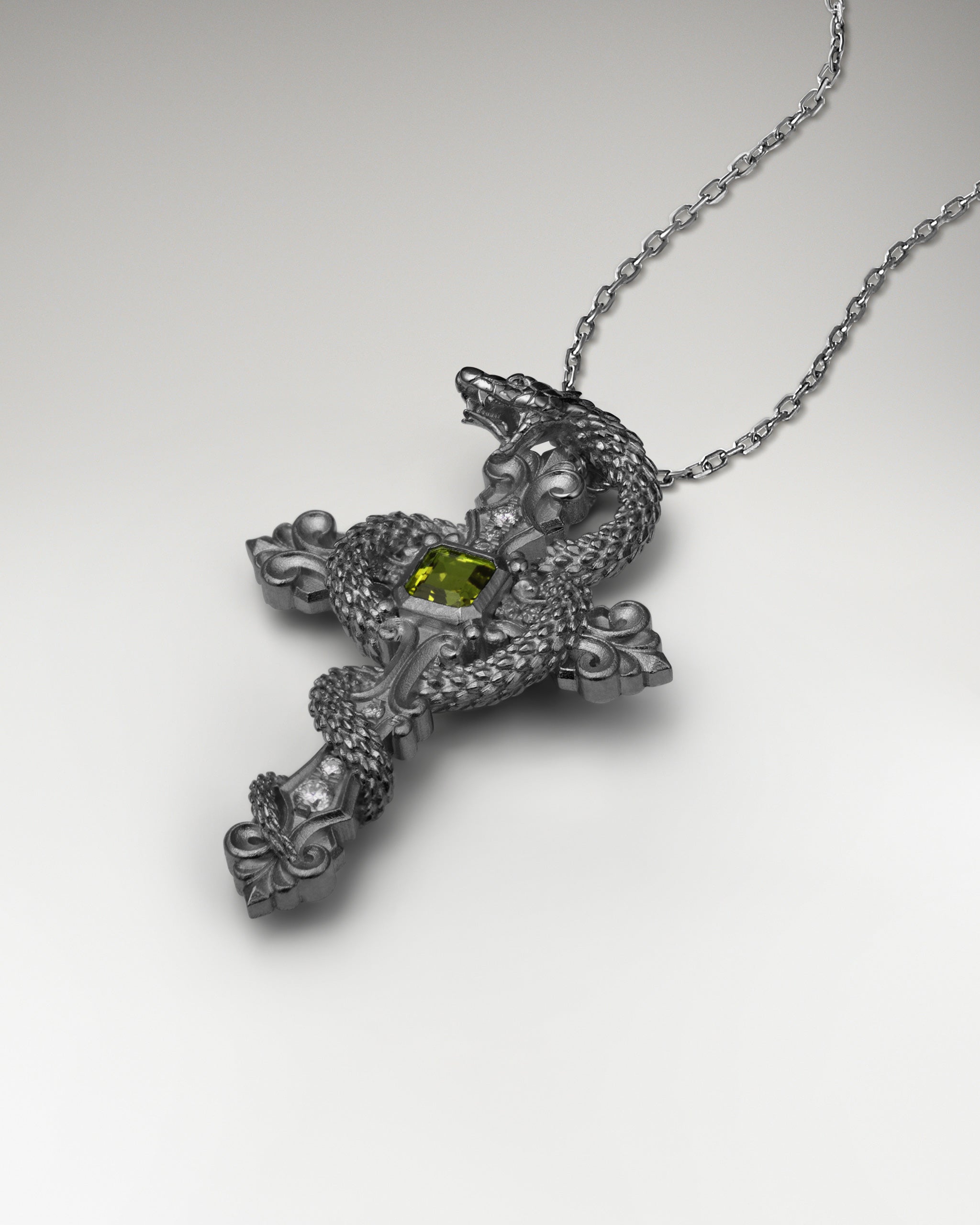 قلادة محظورة من الفضة الإسترلينية مع حجر العقيق