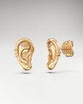 Load image into Gallery viewer, Diamond stud earrings ear shapped
