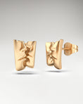 Load image into Gallery viewer, For Male and Female Kissing Lips Gold Studs unisex
