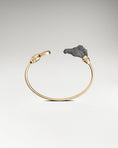 Load image into Gallery viewer, Horse Head Bracelet in Gold and Diamonds
