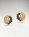 Load image into Gallery viewer, lion studs earring in 10k Gold
