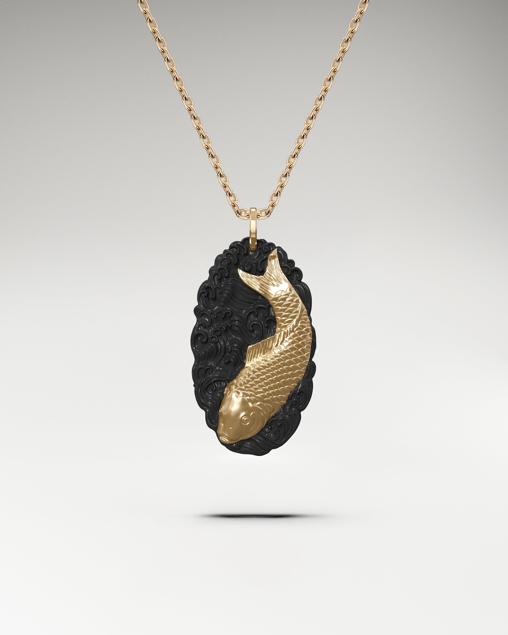 Rising Tide Pendant Necklace In Sterling Silver